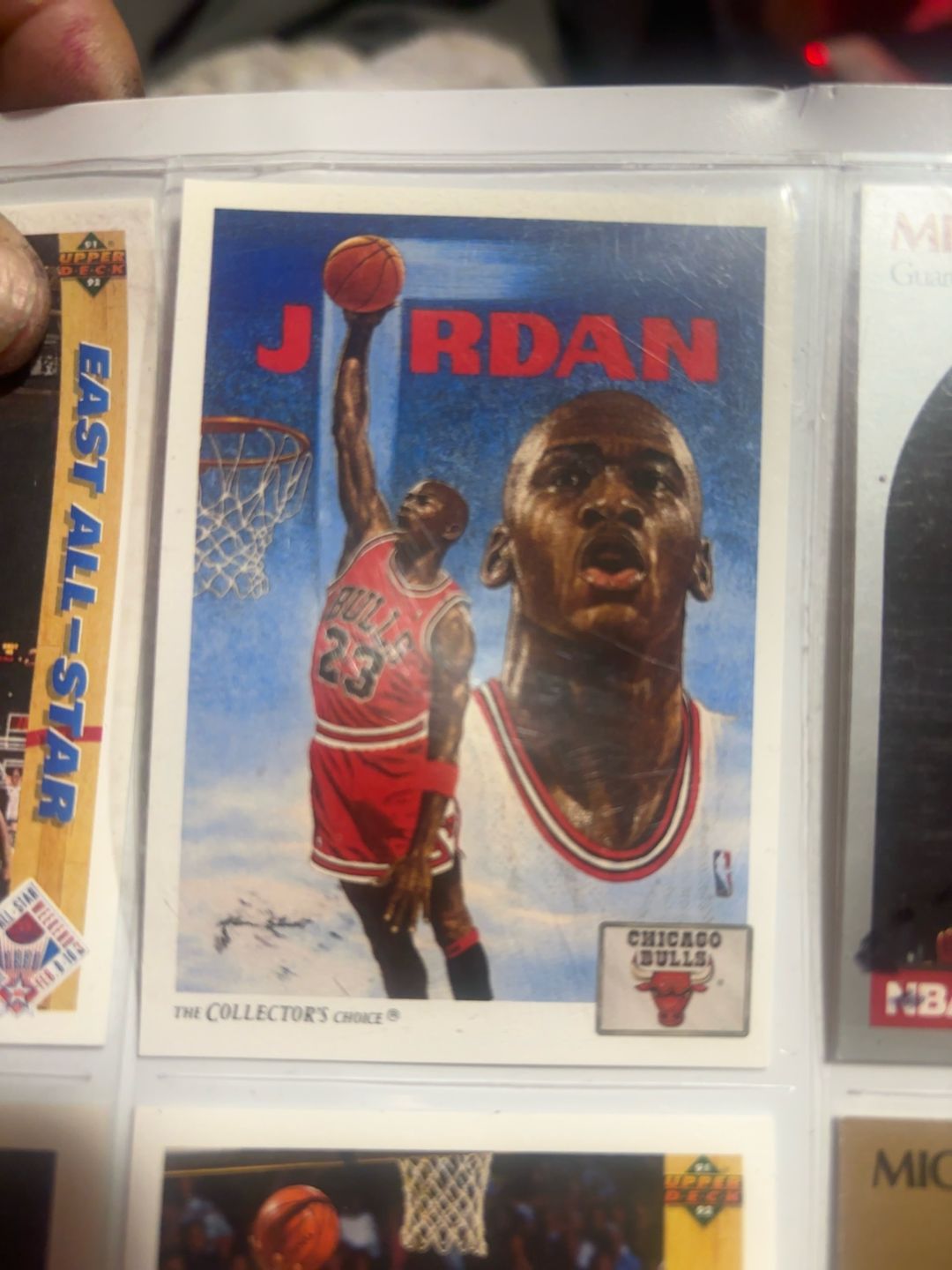 Upper Deck Michael Jordan 1991 #75 Bulls Checklist