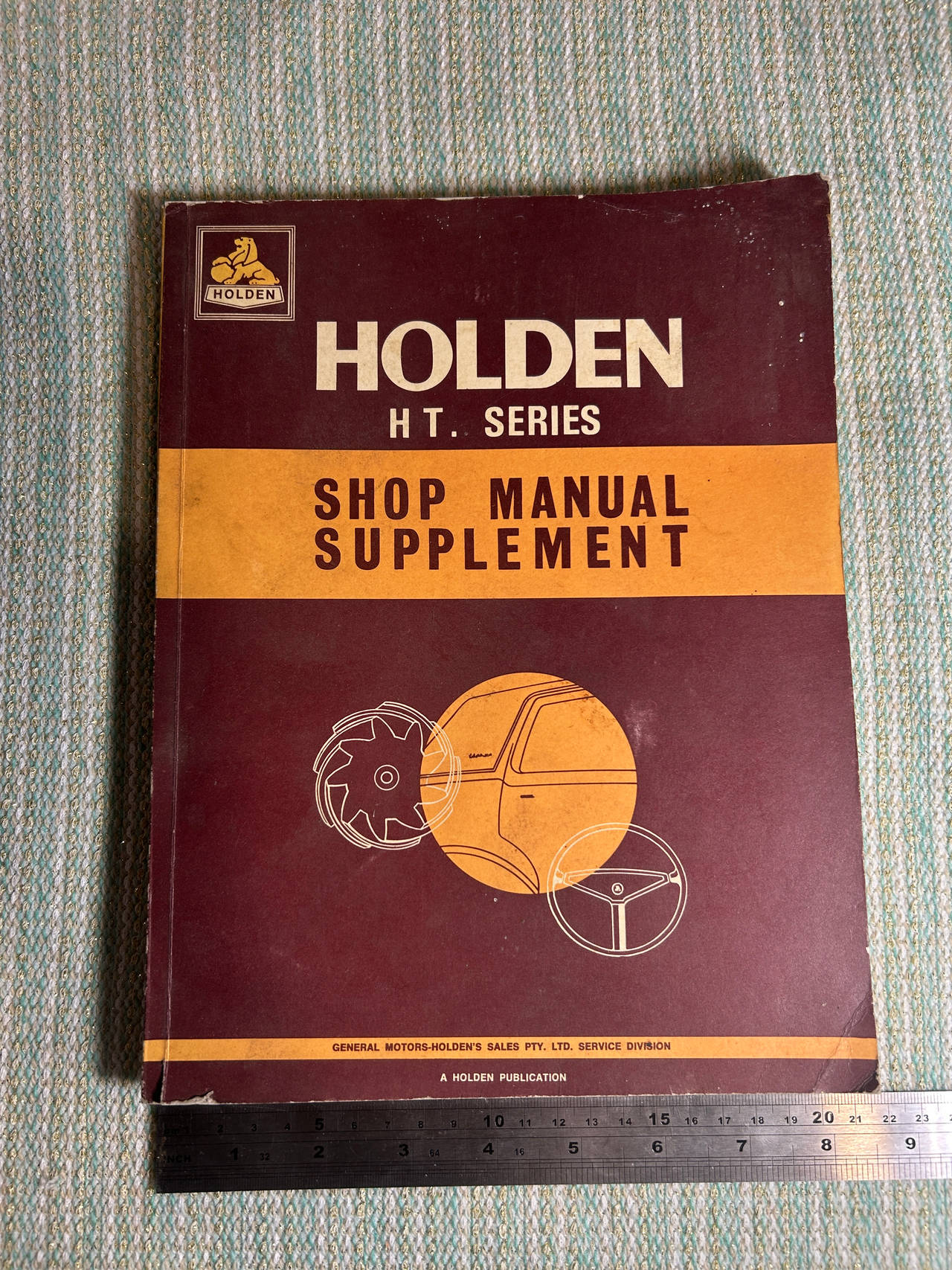Holden HT Series Shop Manual Supplement