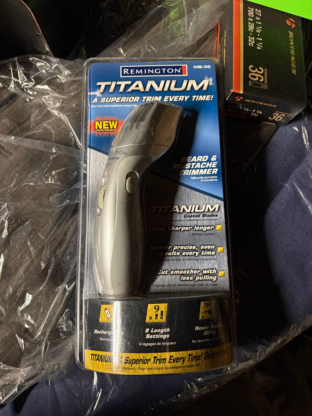 Remington Titanium Beard & Mustache Trimmer