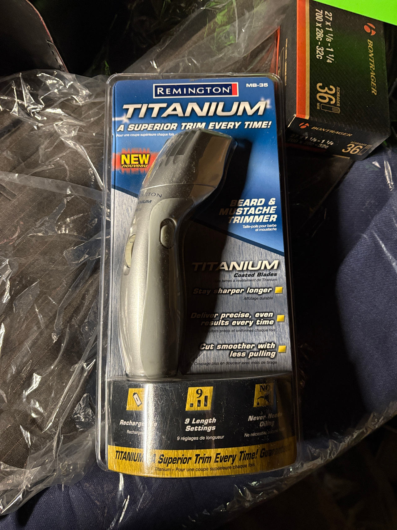 Remington Titanium Beard & Mustache Trimmer