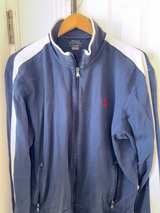Polo Ralph Lauren Men's Track Jacket Navy Large  - Image 3