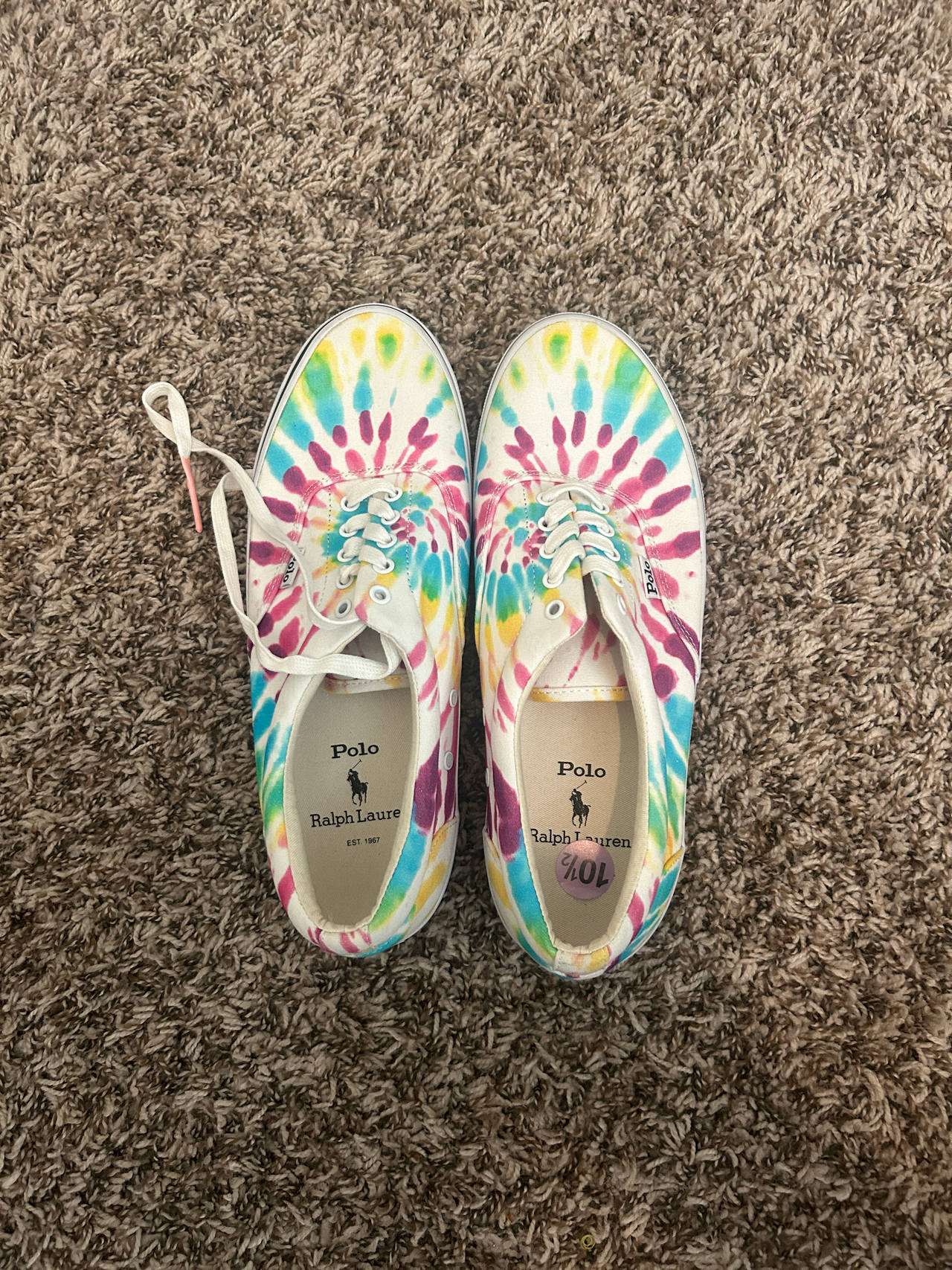 Polo Ralph Lauren Thompson Tie-Dye Sneakers