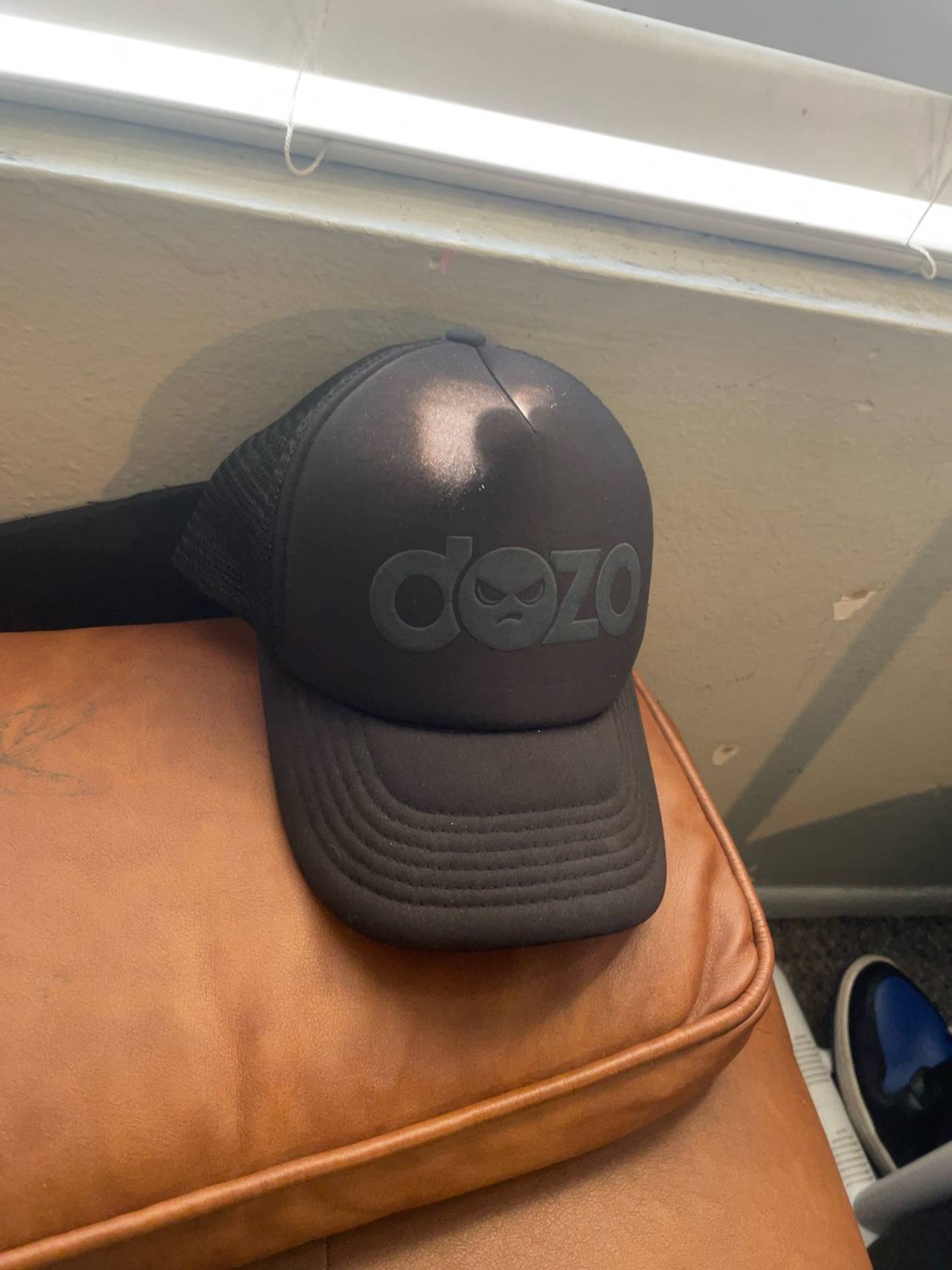 Dozo Black Trucker Hat