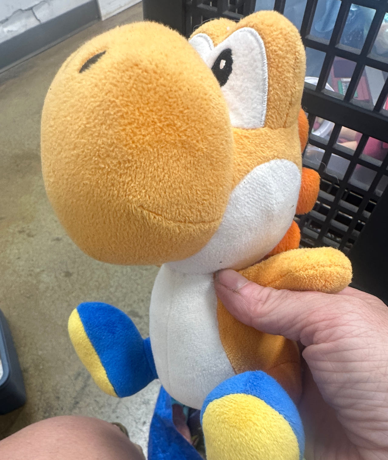 Nintendo Super Mario Orange Yoshi Plush