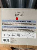 Perfect Home Large Stainless Steel Utility Shelf - Image 2