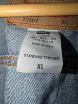 Levi's Vintage Denim Trucker Jacket 70507 Y2K 90s - Image 3
