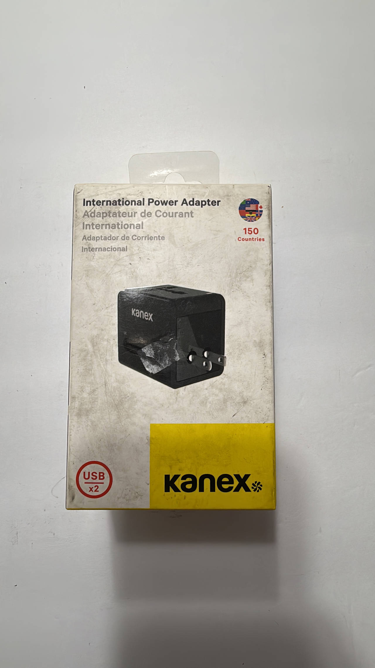 Kanex International Power Adapter with Dual USB Ports