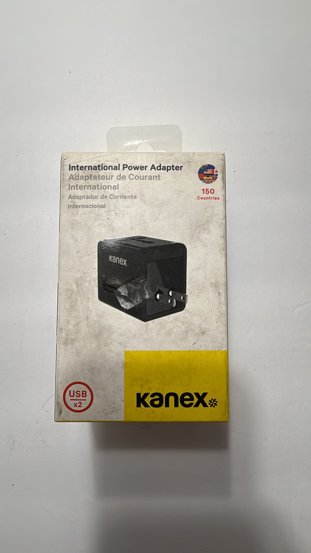 Kanex International Power Adapter with Dual USB Ports