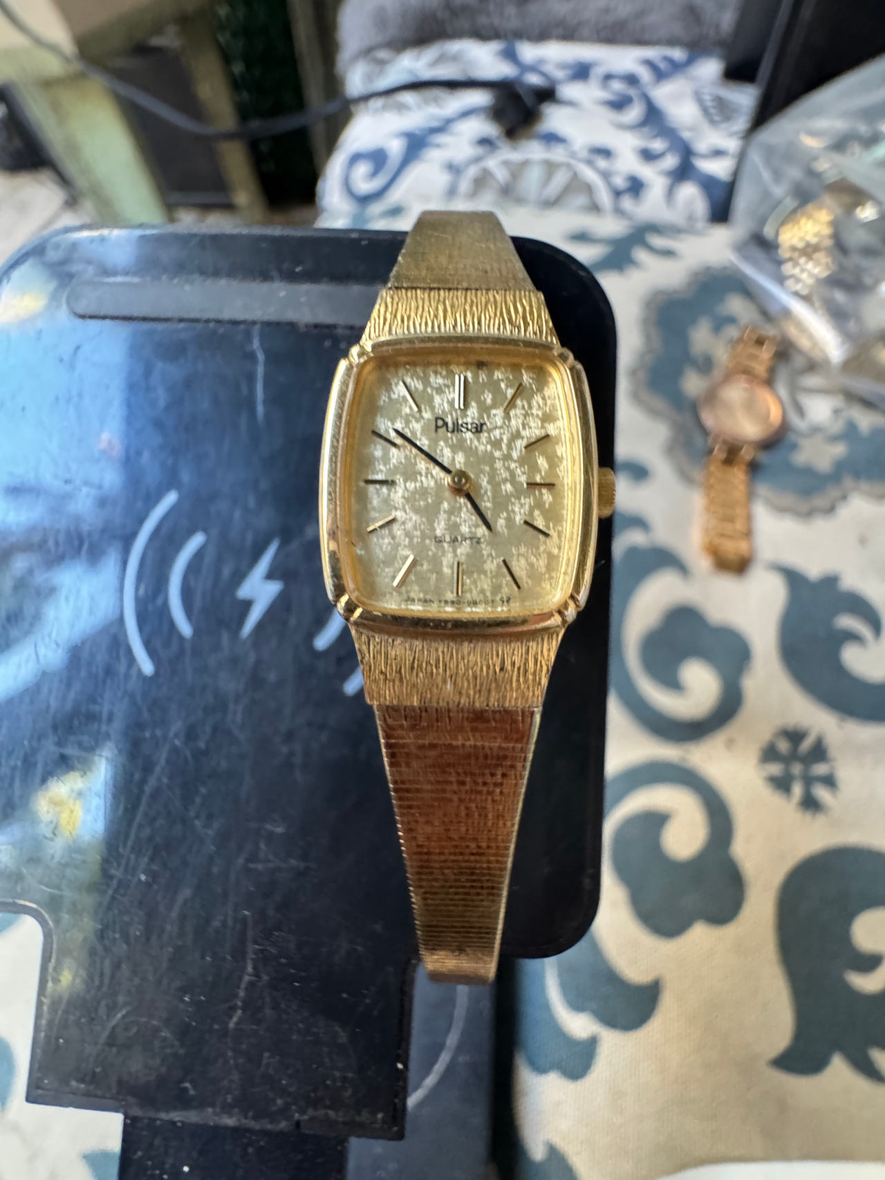 Pulsar Gold Tone Vintage Watch