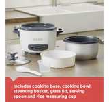 6-Cup Rice Cooker and Food Steamer BLACK+DECKER - Image 6