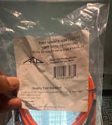 Allen Tel GBST2-D2-02 ST to ST Duplex Multimode Fiber Optic Patchcord 2M - Image 1