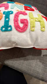 Merry and Bright Holiday Throw Pillow - Image 3