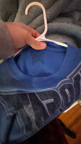 Tapout Thermal Long Sleeve Shirt Blue Size Large - Image 2