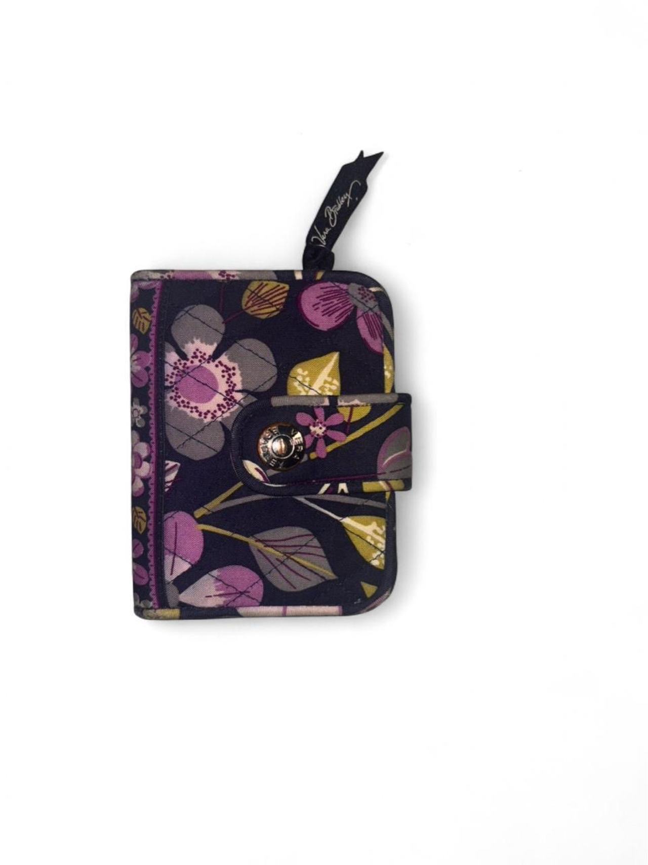 Vera Bradley Small Wallet in Plum Crazy