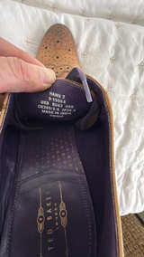 Ted Baker Tan Leather Wingtip Brogues US9 42 - Image 6
