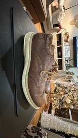 Nautica Men's Brown Oxford Dress Shoes Size 7.5 - Image 2