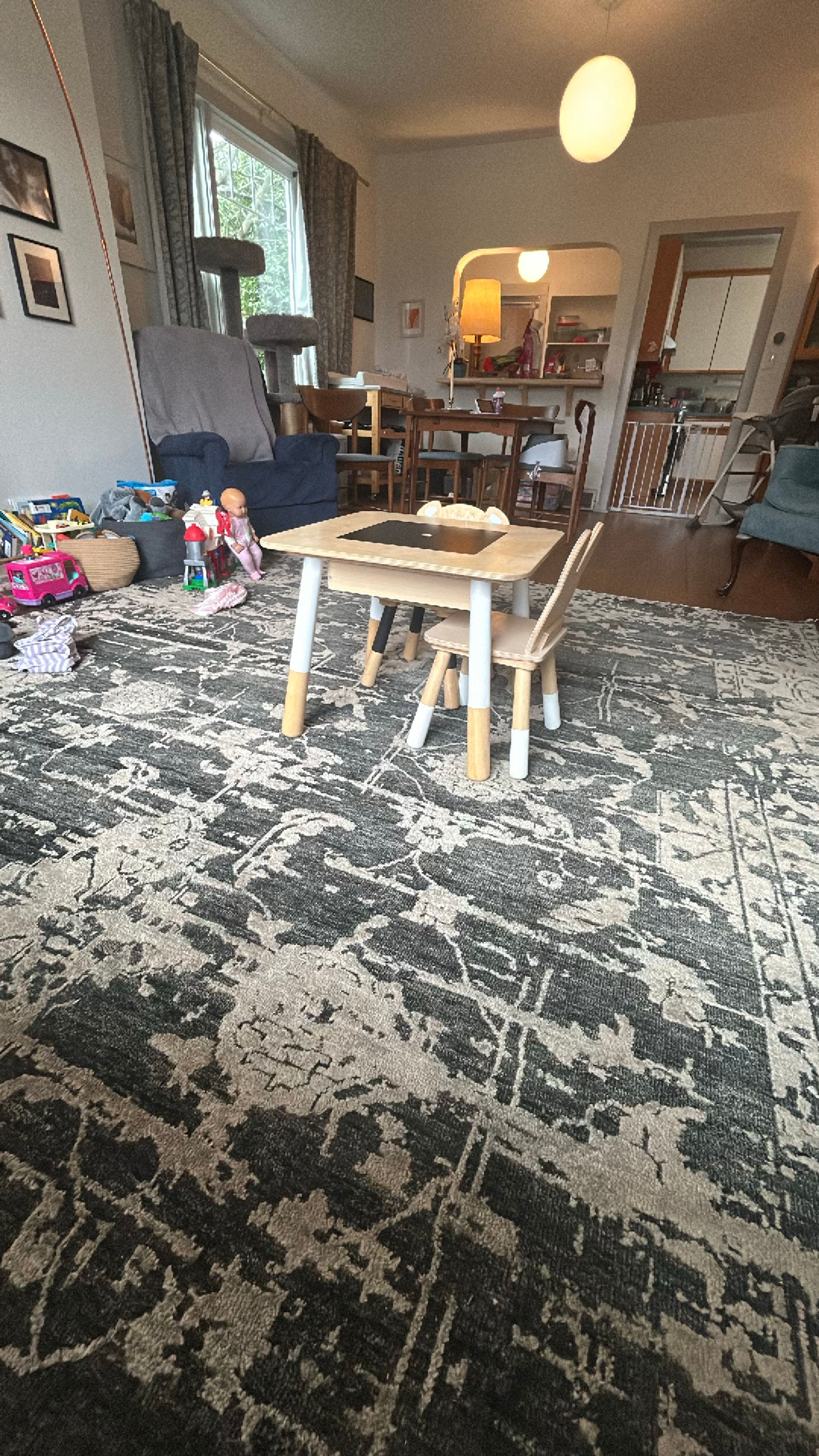 children's table and chair set