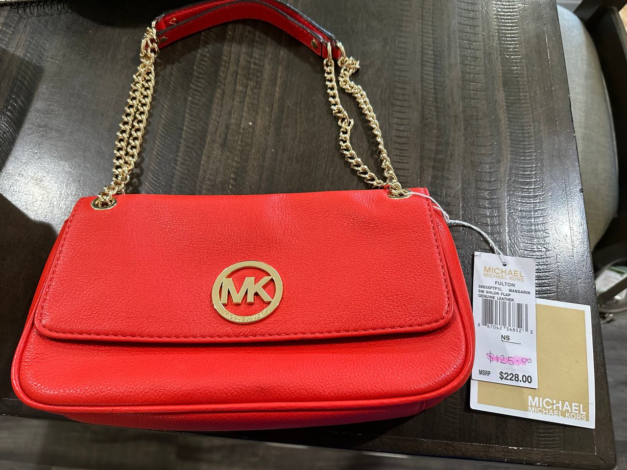 Michael Kors Fulton Small Flap Handbag