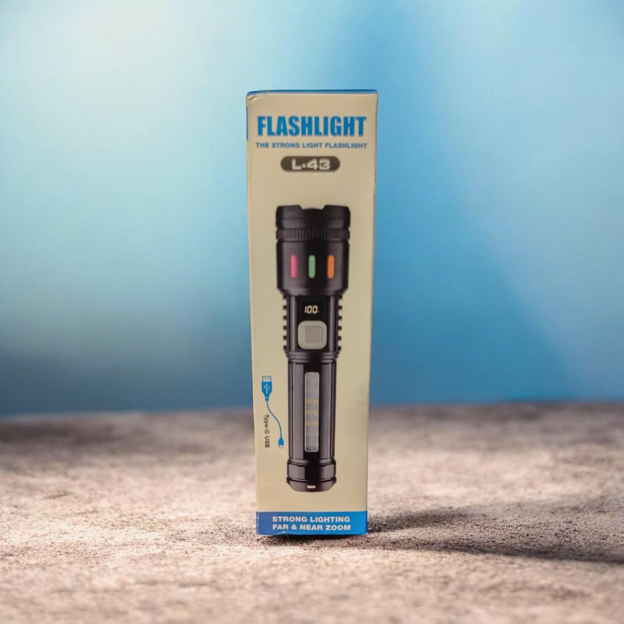 L-43 Rechargeable LED Flashlight