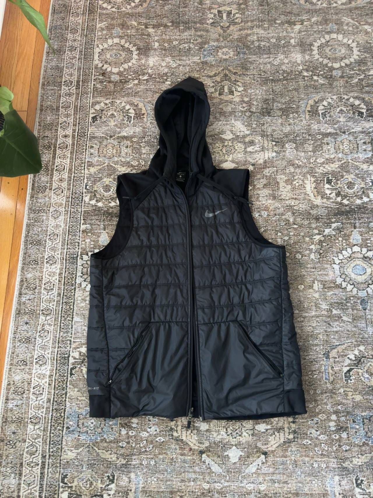 Nike Therma Winterized Hooded Training Vest Black