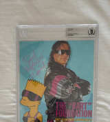 Bret Hart Autographed 8x10 Photo Beckett Authenticated - Image 1