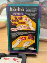 Brick By Brick Puzzle Game – Binary Arts ThinkFun 1990s Vintage Brain Teaser - Image 2