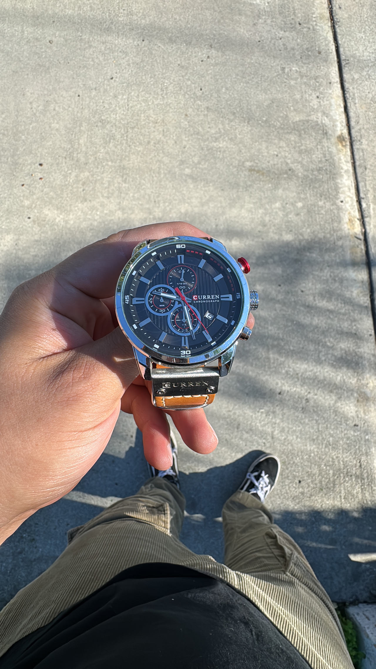 Curren Men's Chronograph Watch