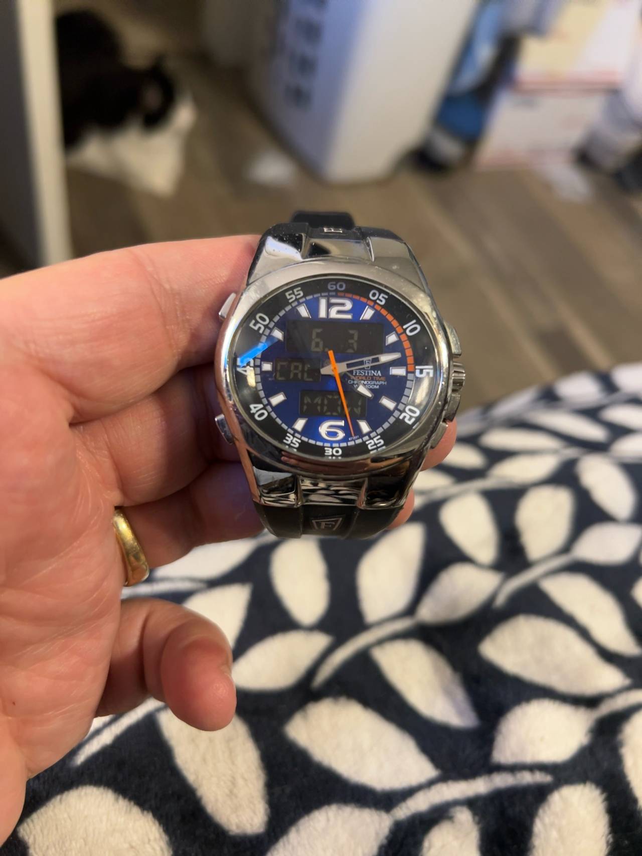 Festina Retro Sport Men's Watch Blue Strap