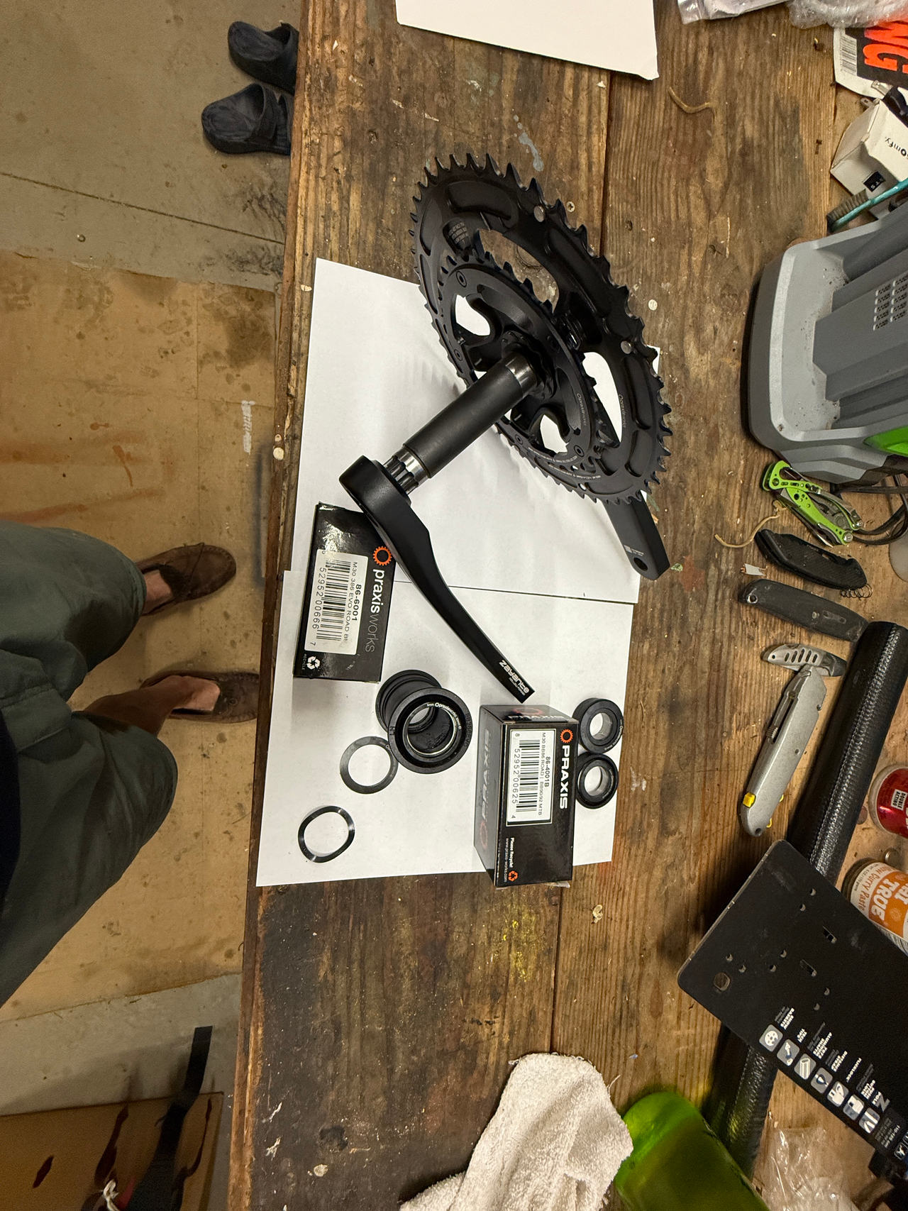 PraxisWorks Zayante alloy 48/32 Crankset