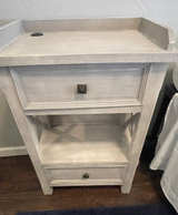 Ashley Furniture Bolanburg Nightstand 14x22x30H with USB Ports - Image 1