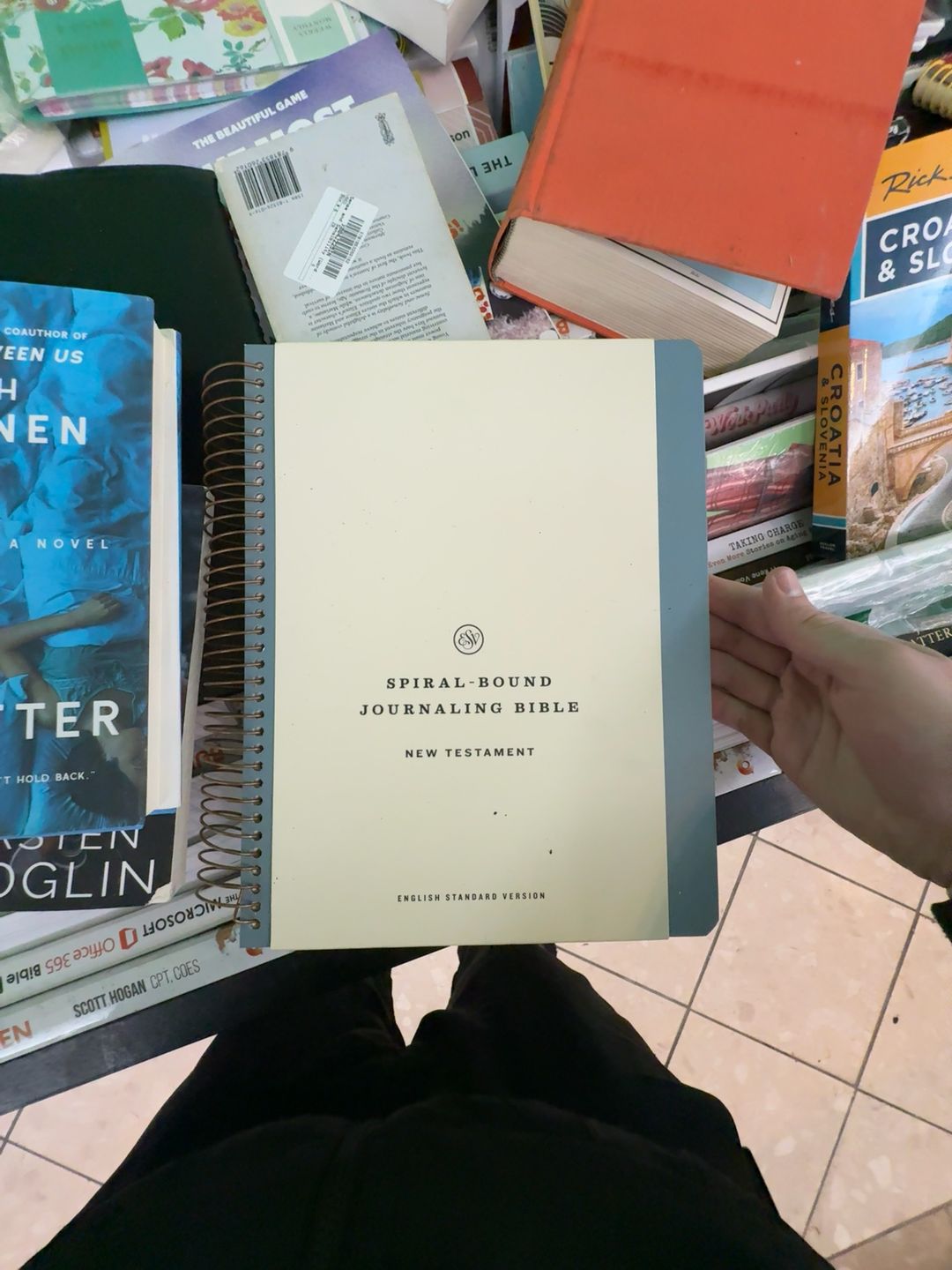 DaySpring ESV Spiral-Bound Journaling Bible New Testament