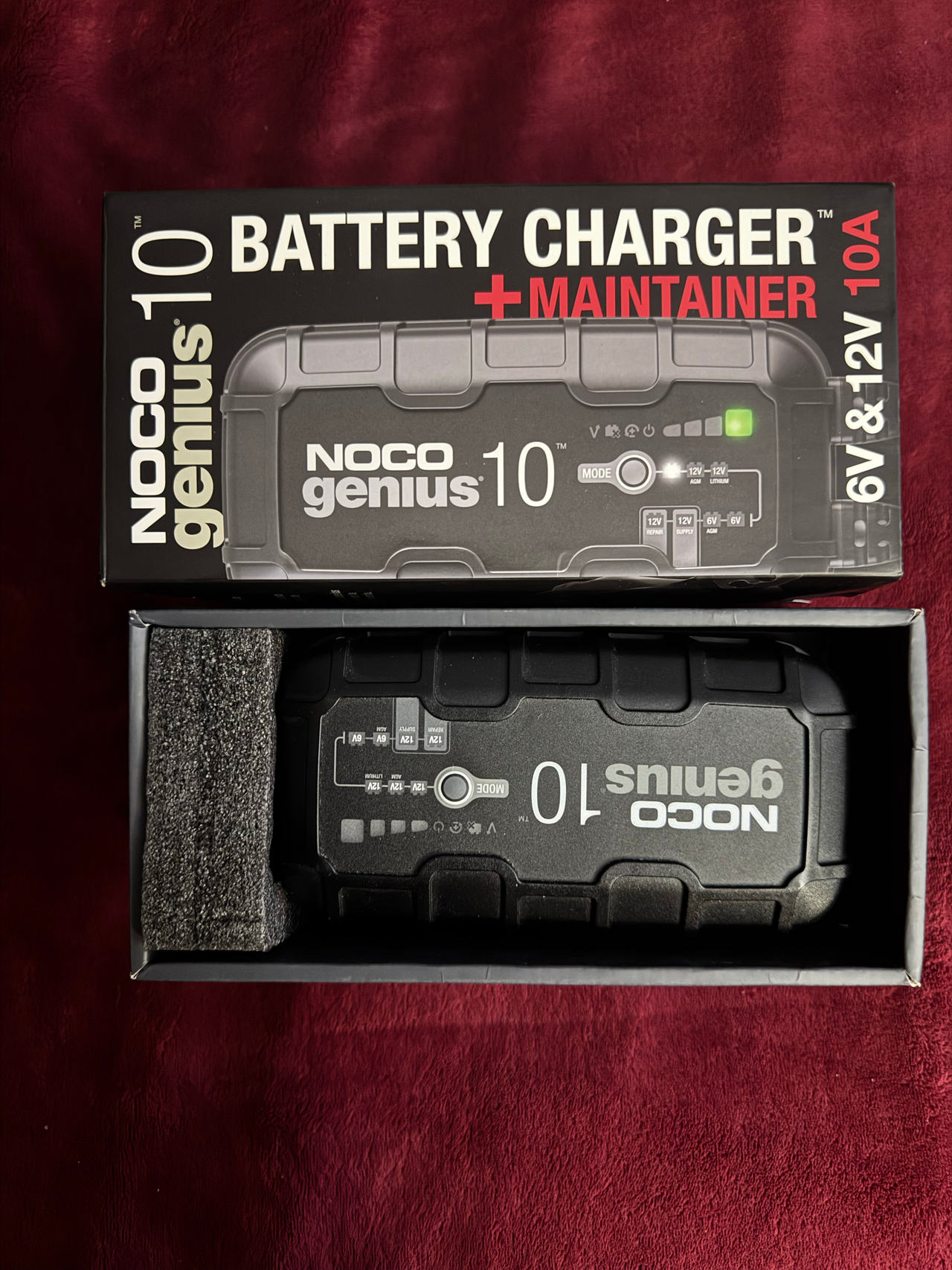 NOCO Genius 10 Battery Charger and Maintainer