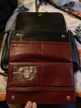 Leather Crossbody Purse with Floral Accent by Brighton - Image 3