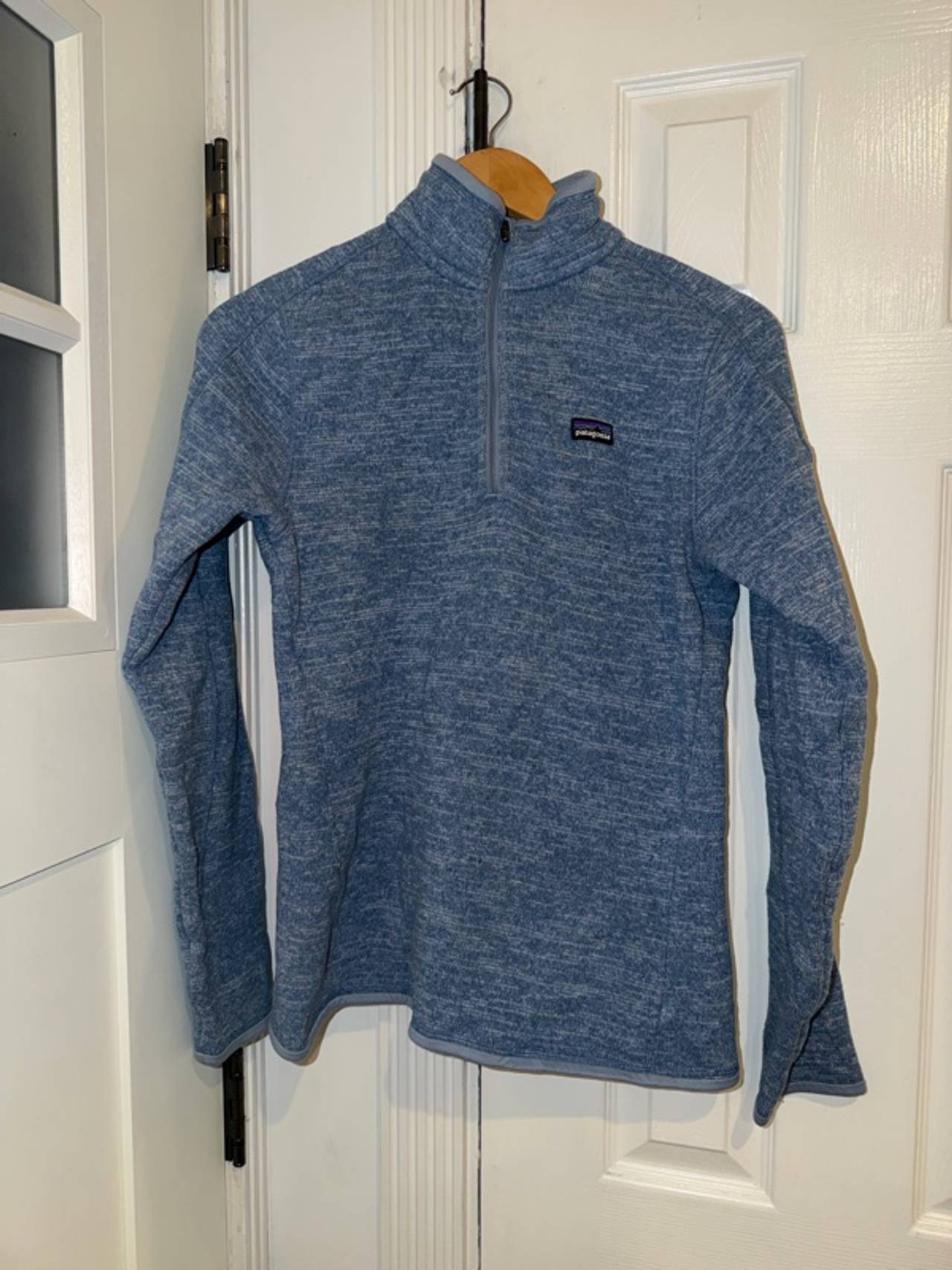 Patagonia Better Sweater 1/4 Zip Blue Women's medium