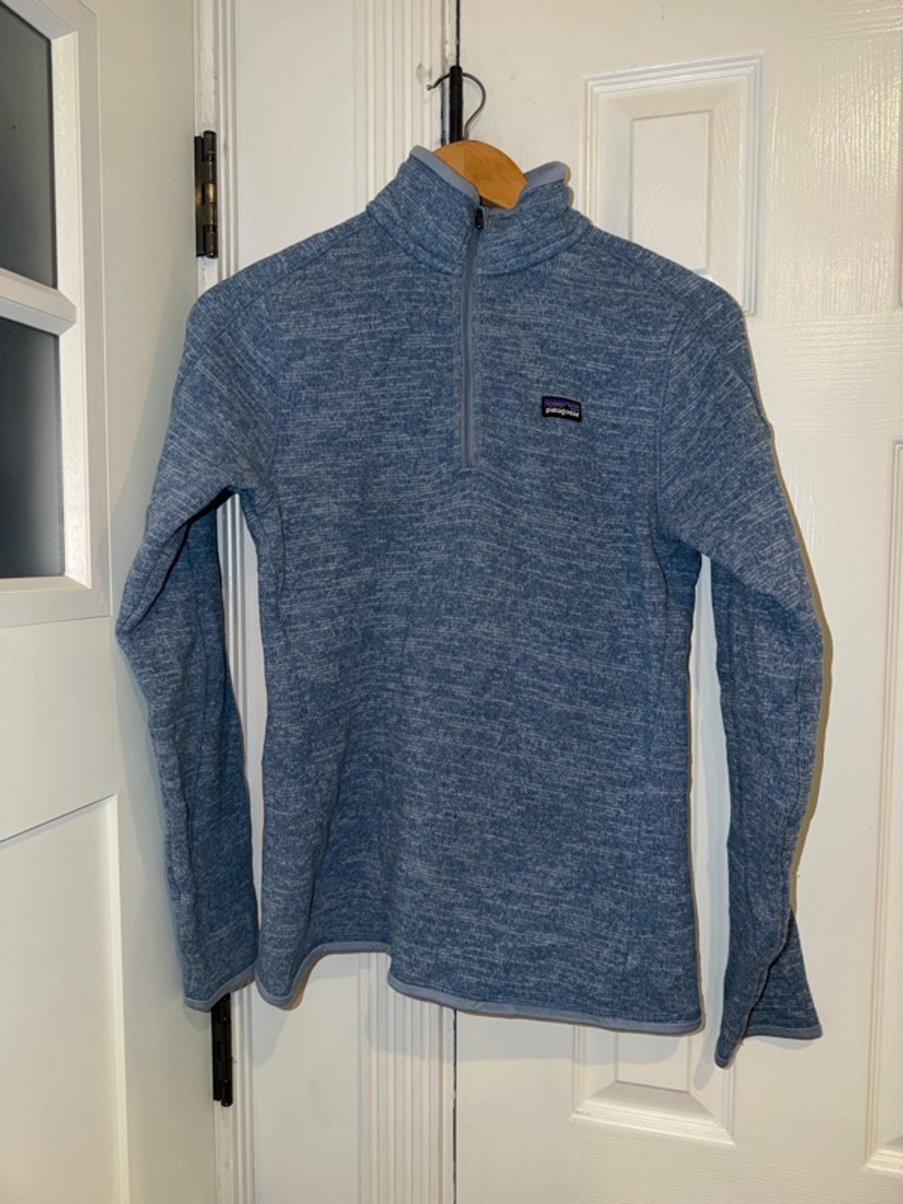 Patagonia Better Sweater 1/4 Zip Blue Women's medium