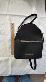 Michael Kors Rhea Small Saffiano Leather Backpack. In excellent condition, - Image 3