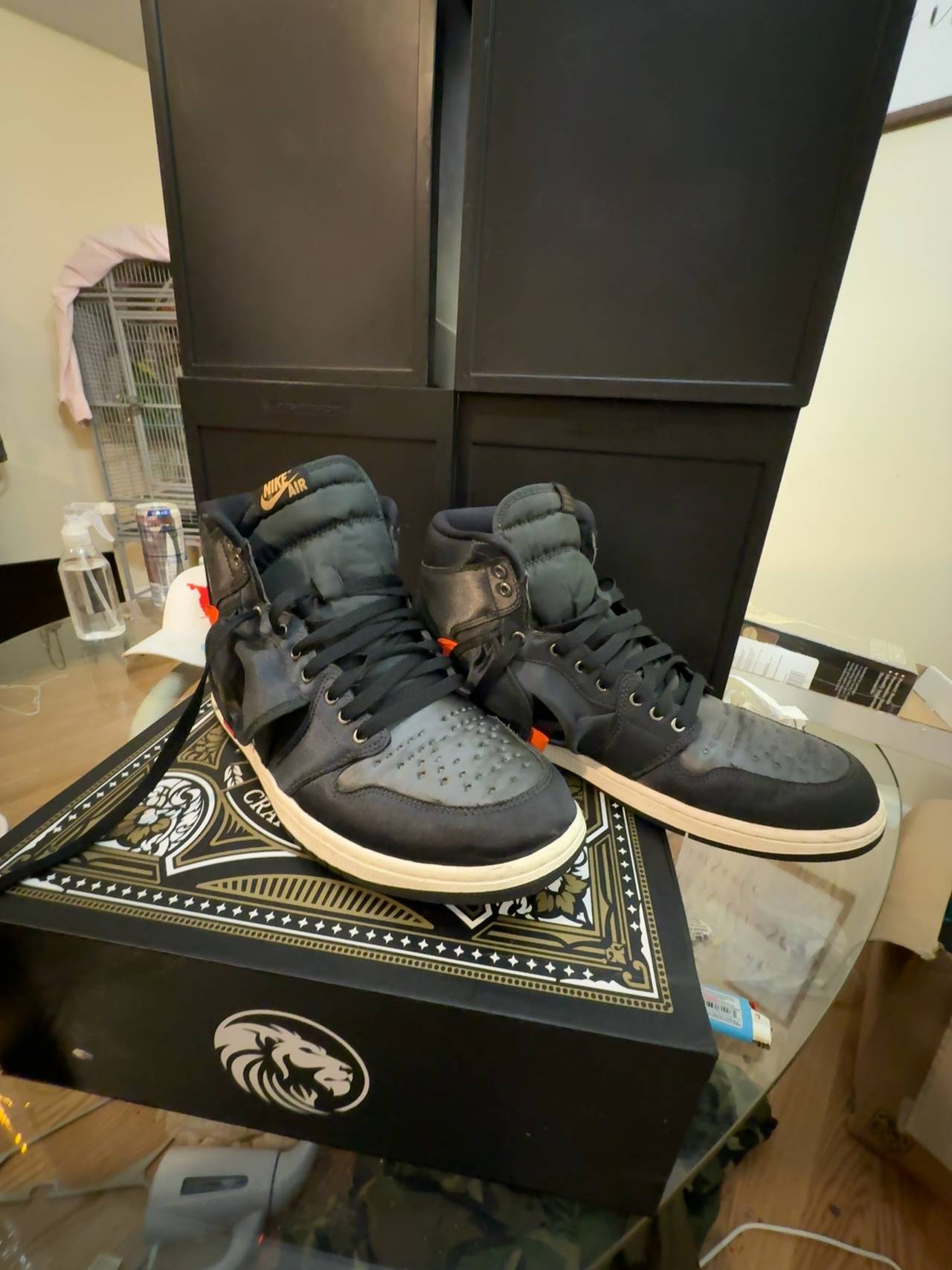 Nike Air Jordan 1 Retro High OG SP Utility Stash Black/Sail