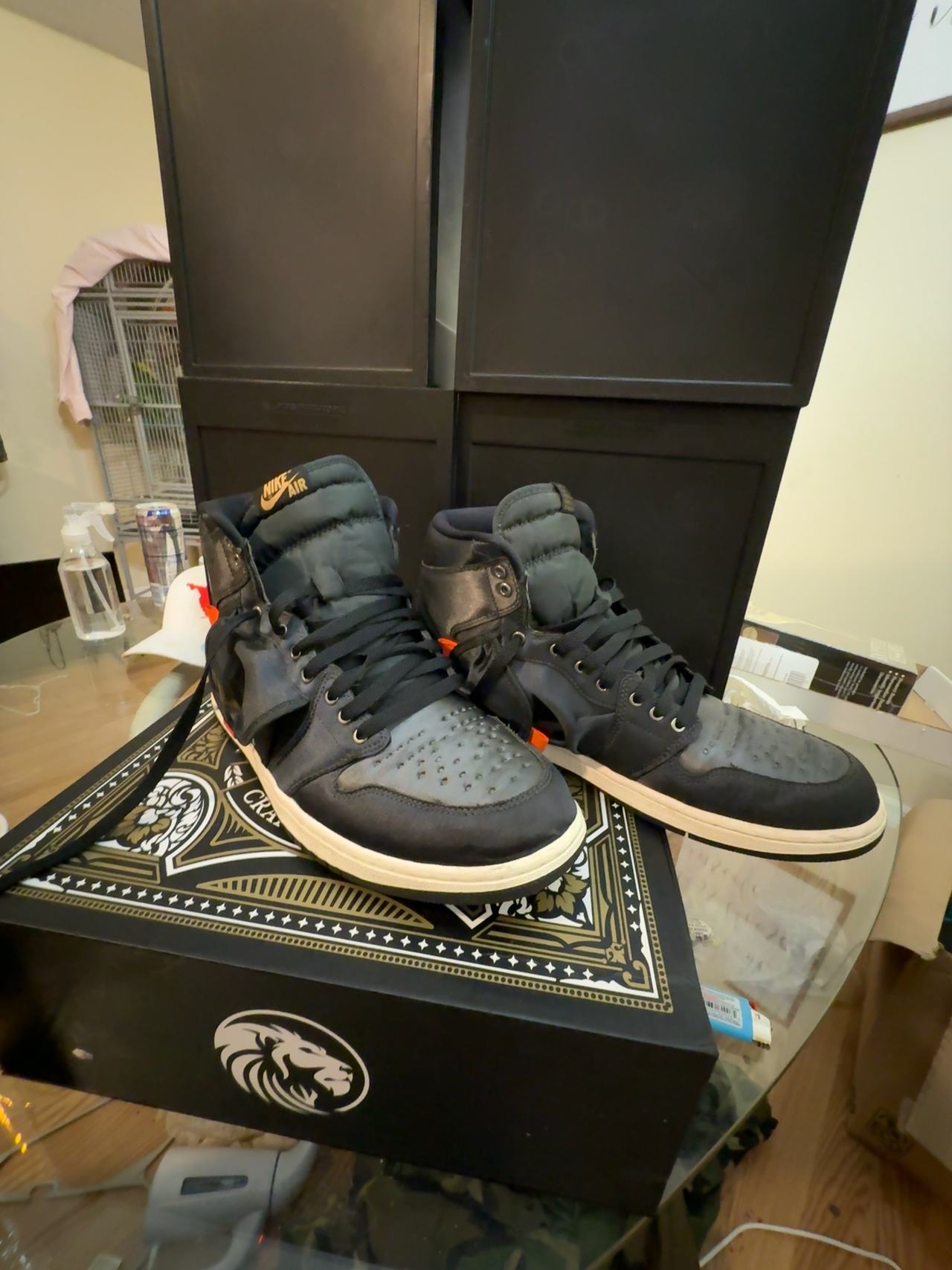 Nike Air Jordan 1 Retro High OG SP Utility Stash Black/Sail