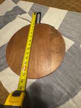 Threshold 18" x 13" Wood Round Serving Board - Image 4