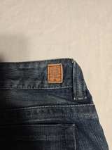 Guess Flare Jeans Womens size 27 light to dark blue wash Low rise - Image 1