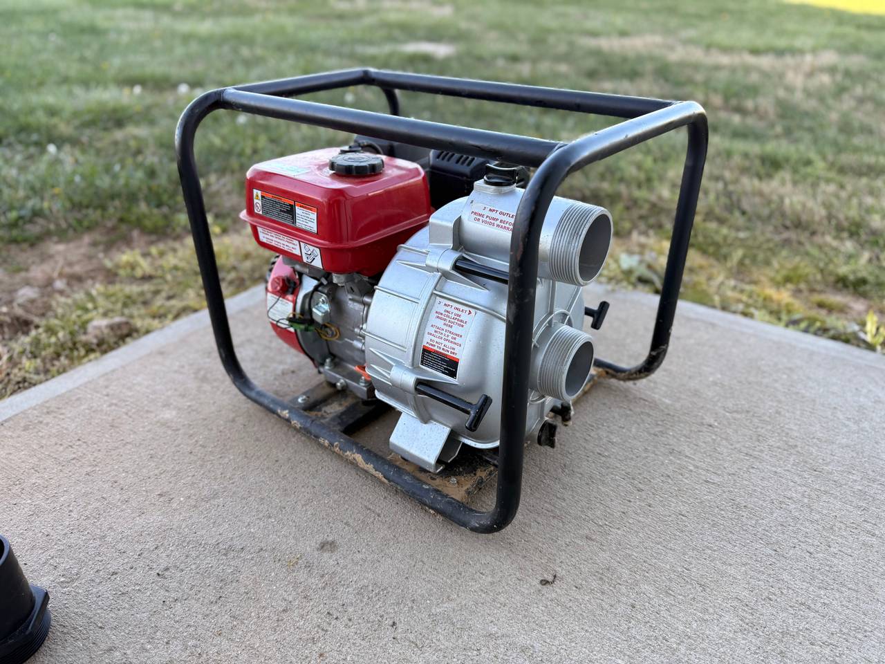 Predator 3 in. 212cc Gasoline Engine Trash Pump 290 GPM