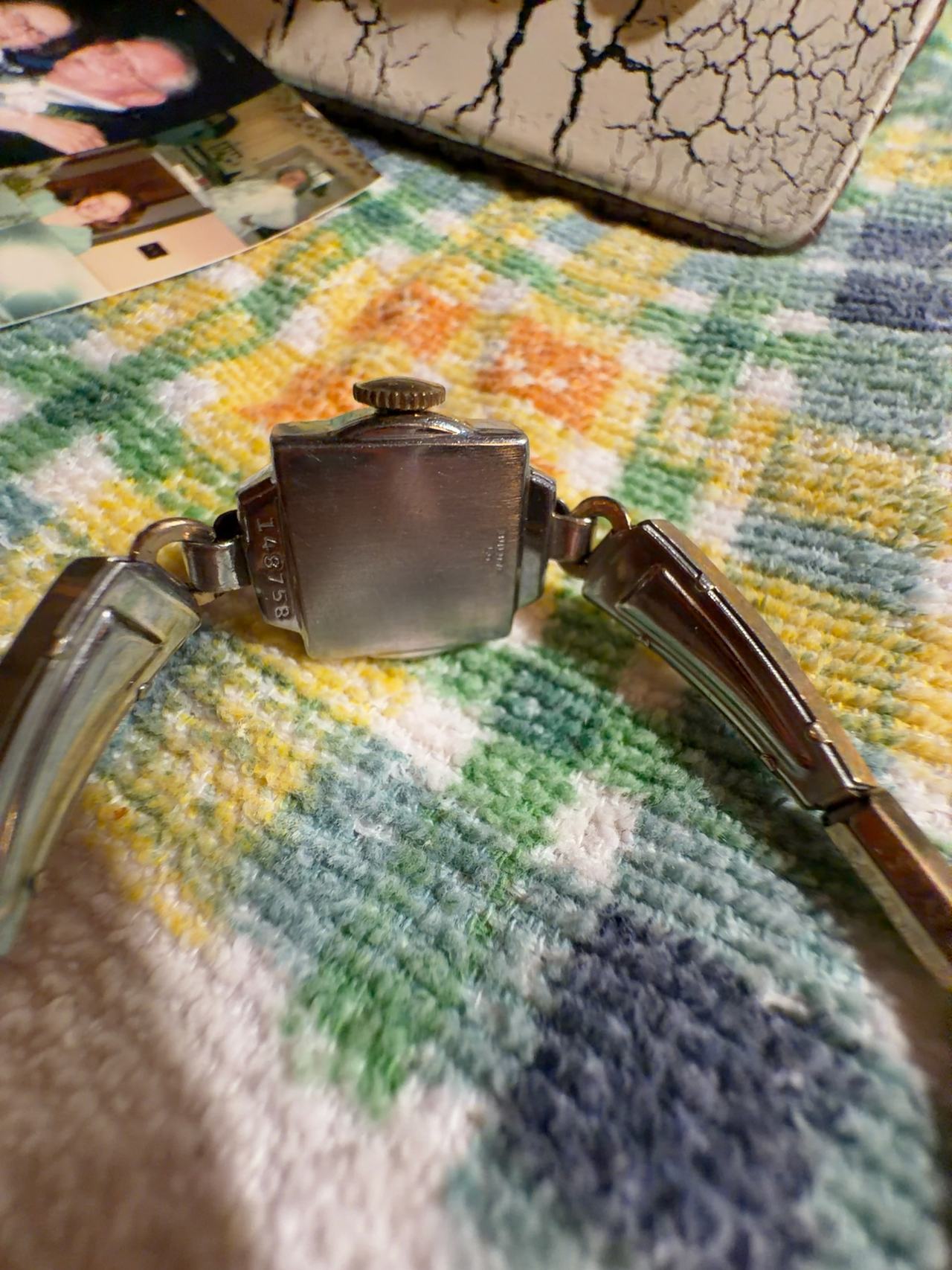 Bulova Vintage Women's L5 Silver Watch with Gold-Filled Band