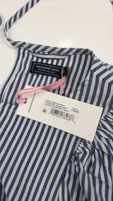 Vineyard Vines Puff Sleeve Striped Dress NWT size small paid $168 - Image 2