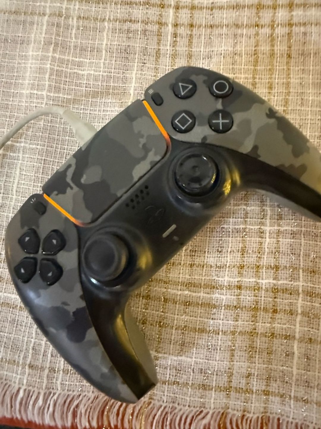 Sony PlayStation 5 DualSense Controller Gray Camouflage