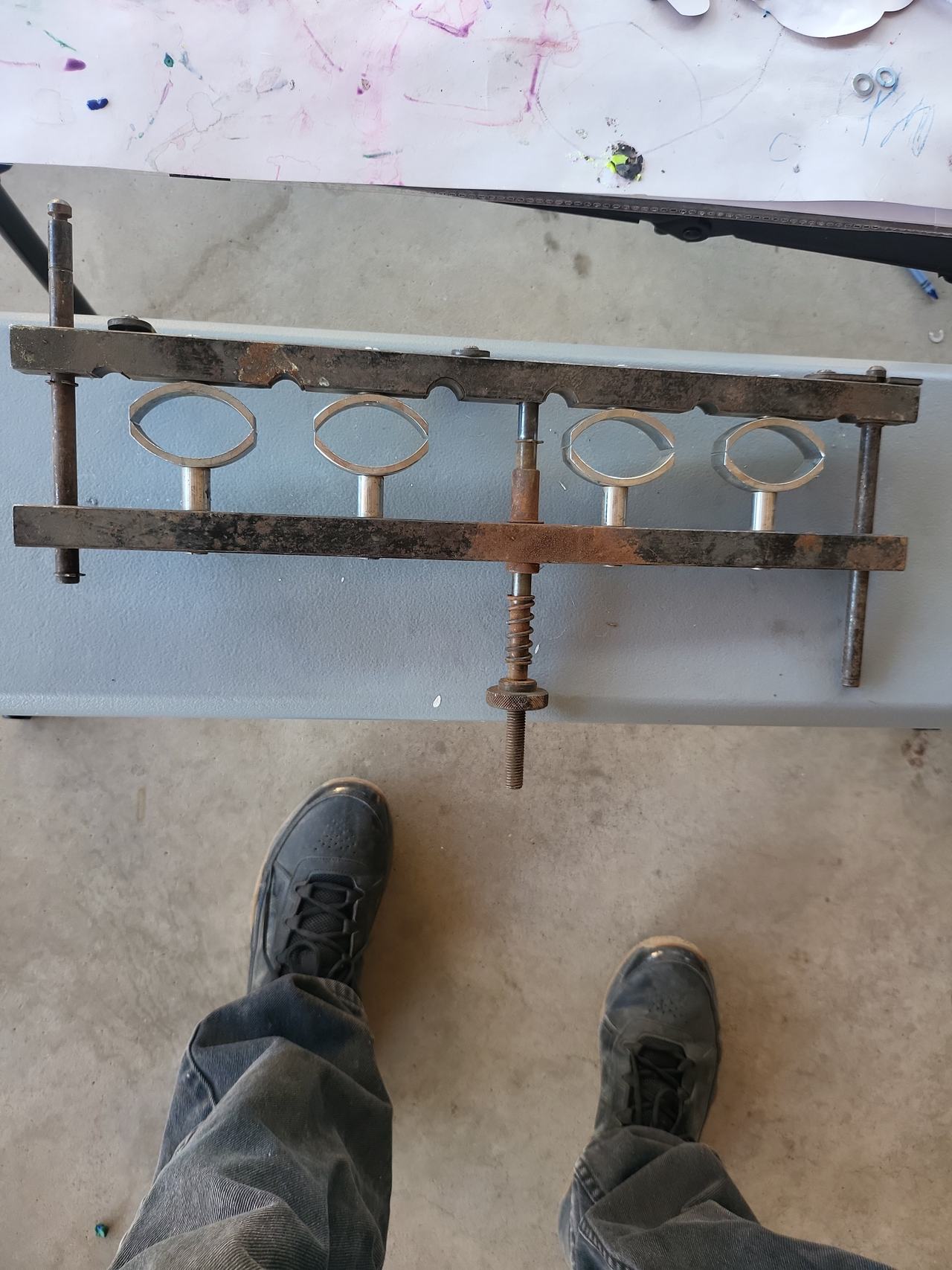 Vintage Large Pipe Flaring Tool Bar