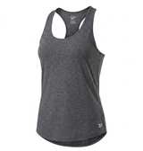 Reebok Women's Performance Racerback Tank Top - Dark Heather Gray sz Large - Image 2