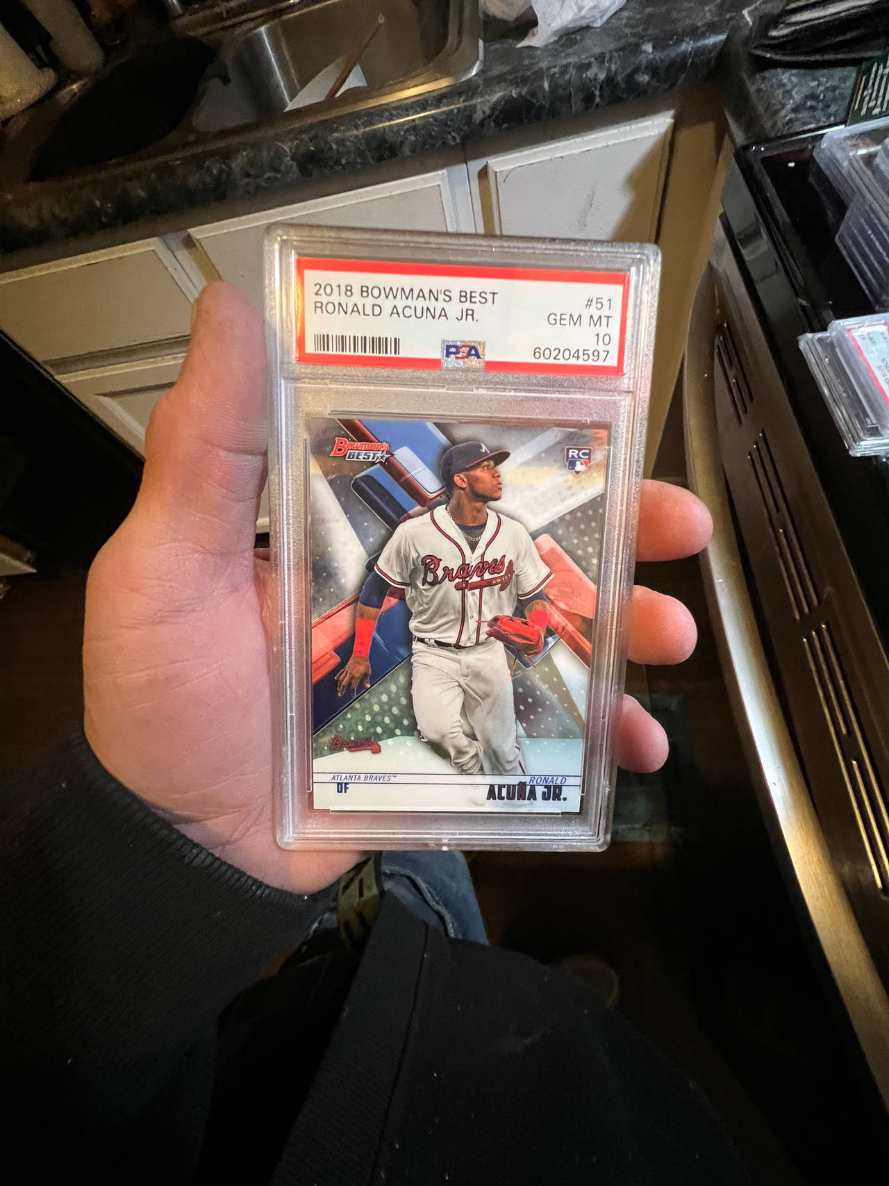2018 Bowman's Best Ronald Acuna Jr. #51 PSA 10