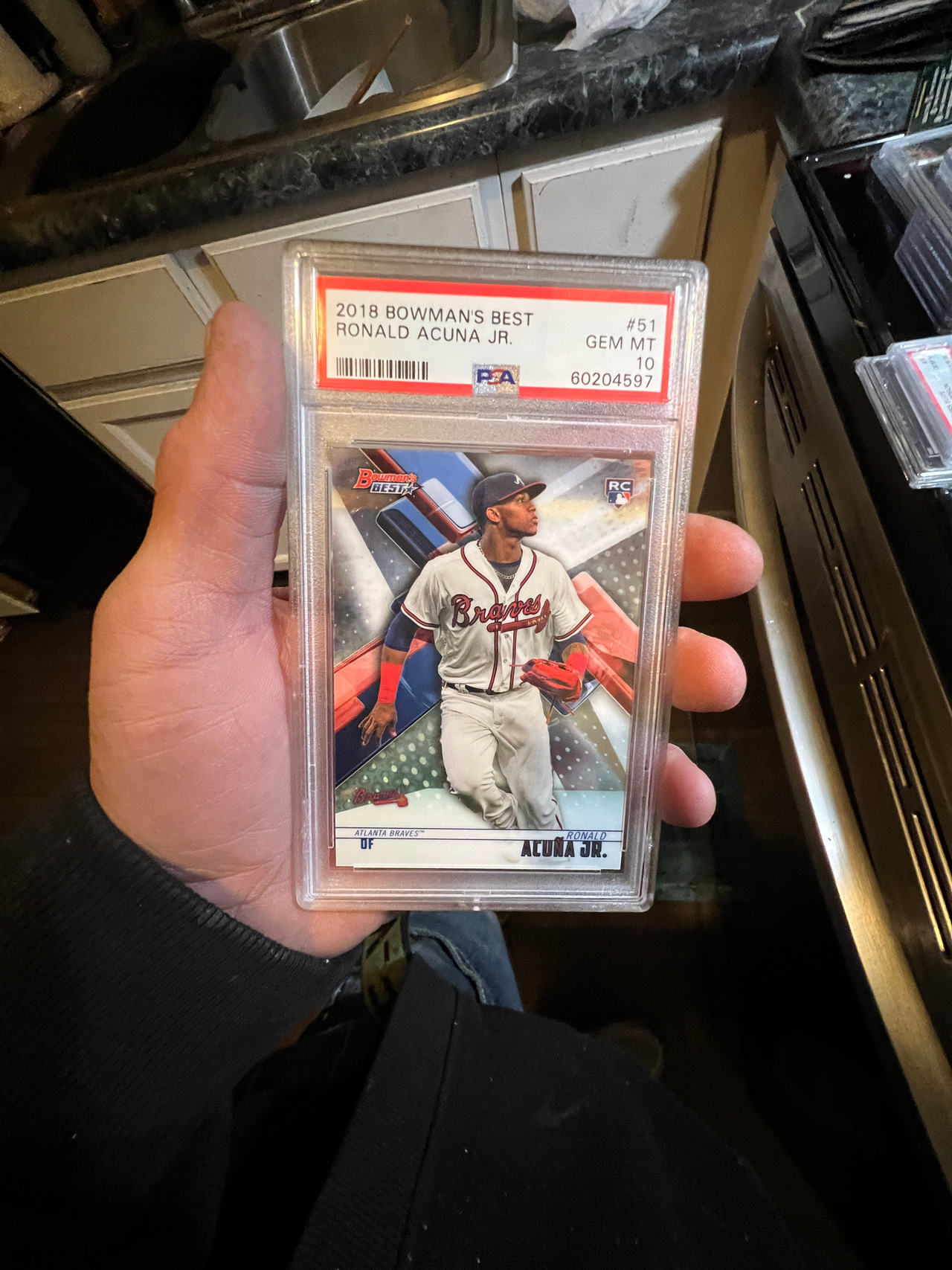 2018 Bowman's Best Ronald Acuna Jr. #51 PSA 10