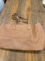 Tory Burch Leather Tote Brown Purse - Image 4