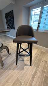 Industrial Crank Adjustable Bistro Table & 2 Chairs - Image 3